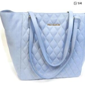 Vera Bradley Quilted Ella Tote Bag - Chambray New with tag and Dust bag